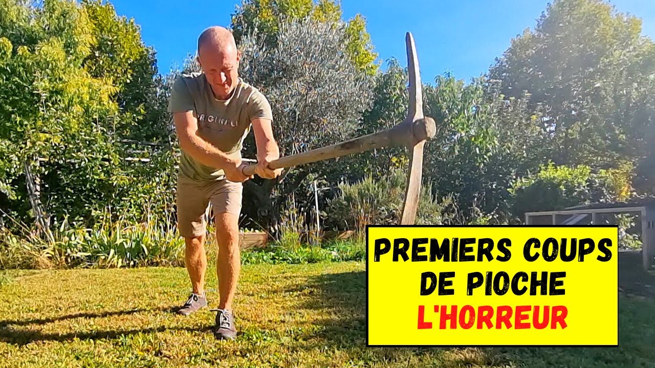 JE CRÉE UN NOUVEAU POTAGER #EP01 ► Sol horrible de départ