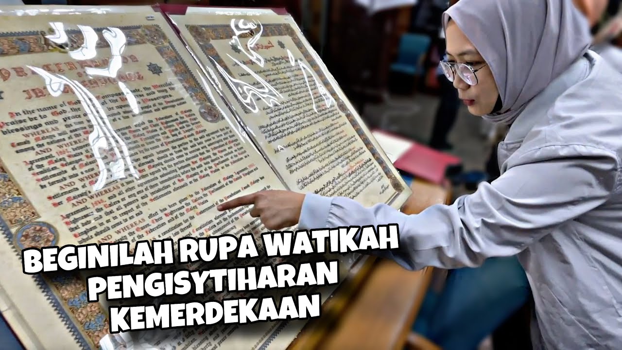 Watikah Pemasyhuran Kemerdekaan :  Arkib Negara yang simpan?