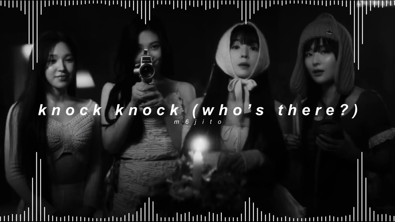 red velvet - knock knock (who’s there?) ( 𝘀𝗹𝗼𝘄𝗲𝗱 + 𝗿𝗲𝘃𝗲𝗿𝗯 )