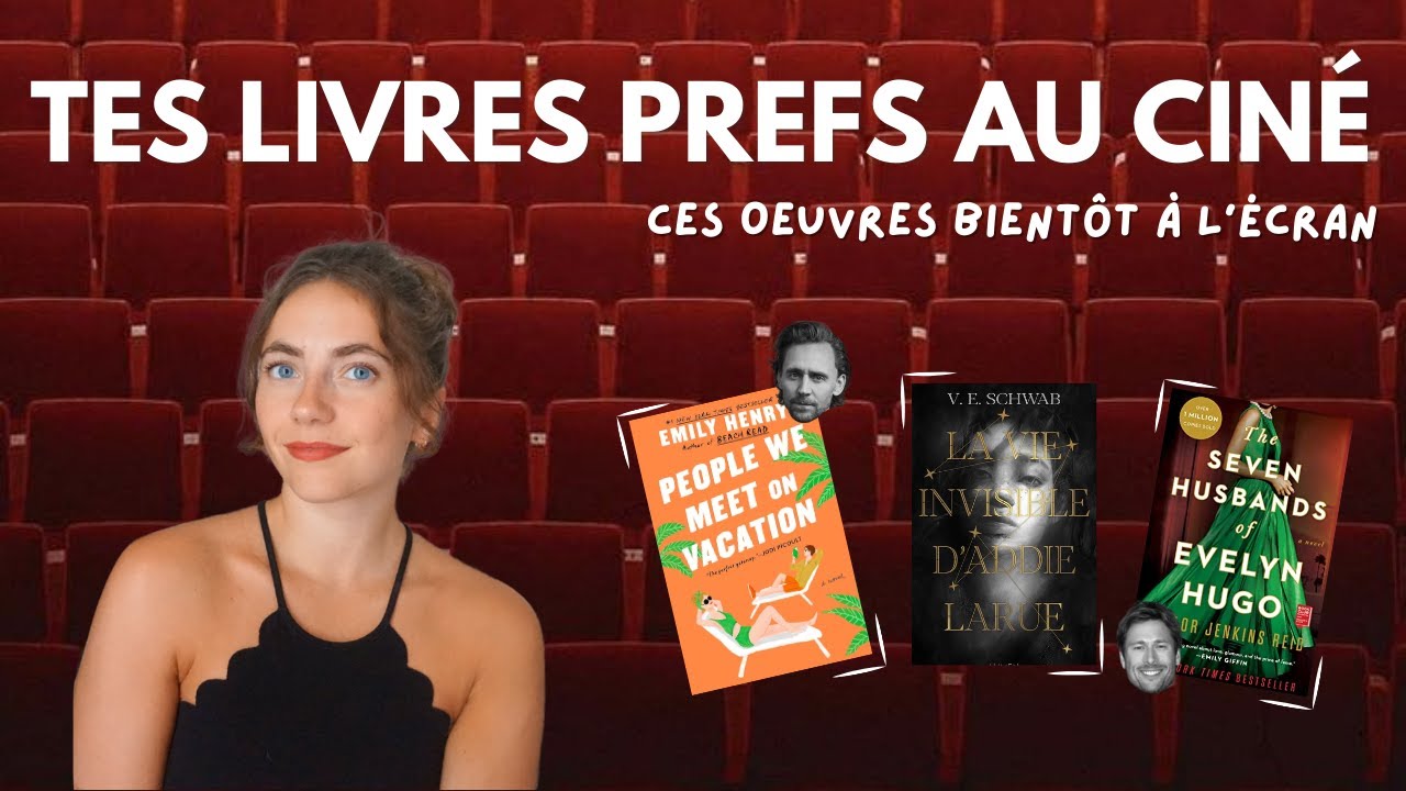 Ces livres bientôt sur nos écrans. 🎬 🍿