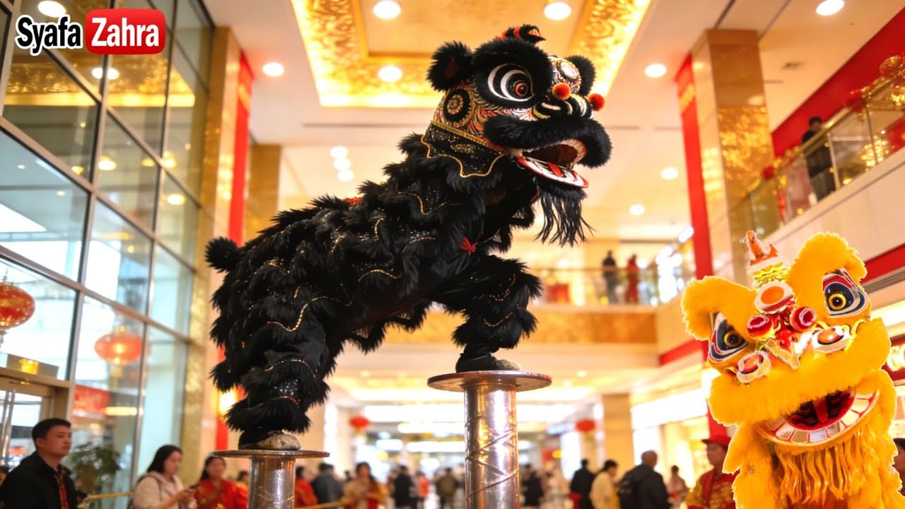 Atraksi Barongsai Lion Dance Competition