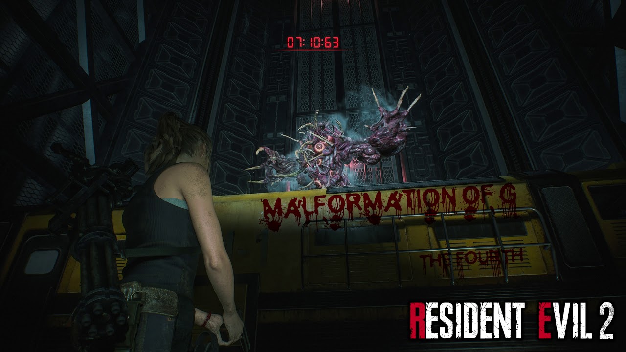 The 4th malformation of G - Mournful Pursuit - Resident Evil 2 Remake OST