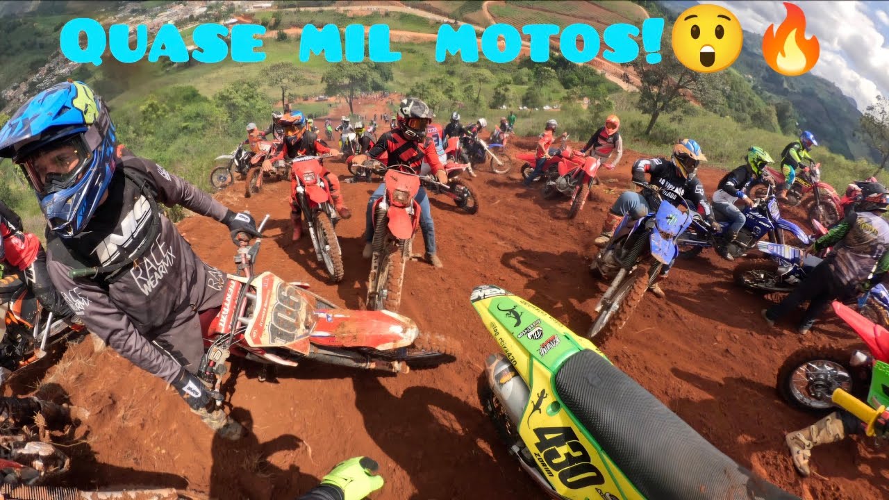 14° trilhão de Orizãnia MG (parte 1/3)  Quase mil motos 😲🔥