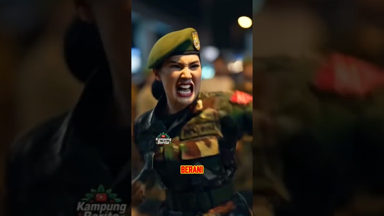 TNI Kowad Gagalkan Aksi Preman yang Mau Membawa Kabur Tas Seorang Nenek❗#short #tni #viral