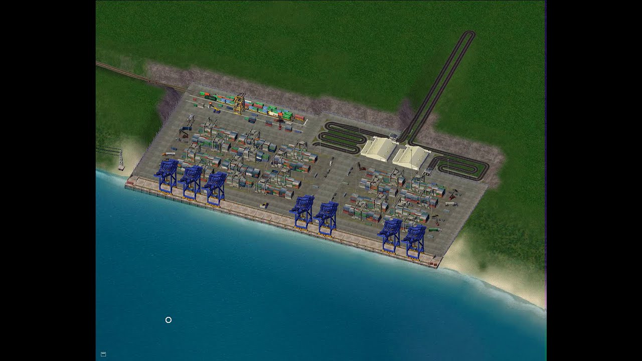 SimCity 4 Masterclass - Harbours Part 2 (Freight Seaports)