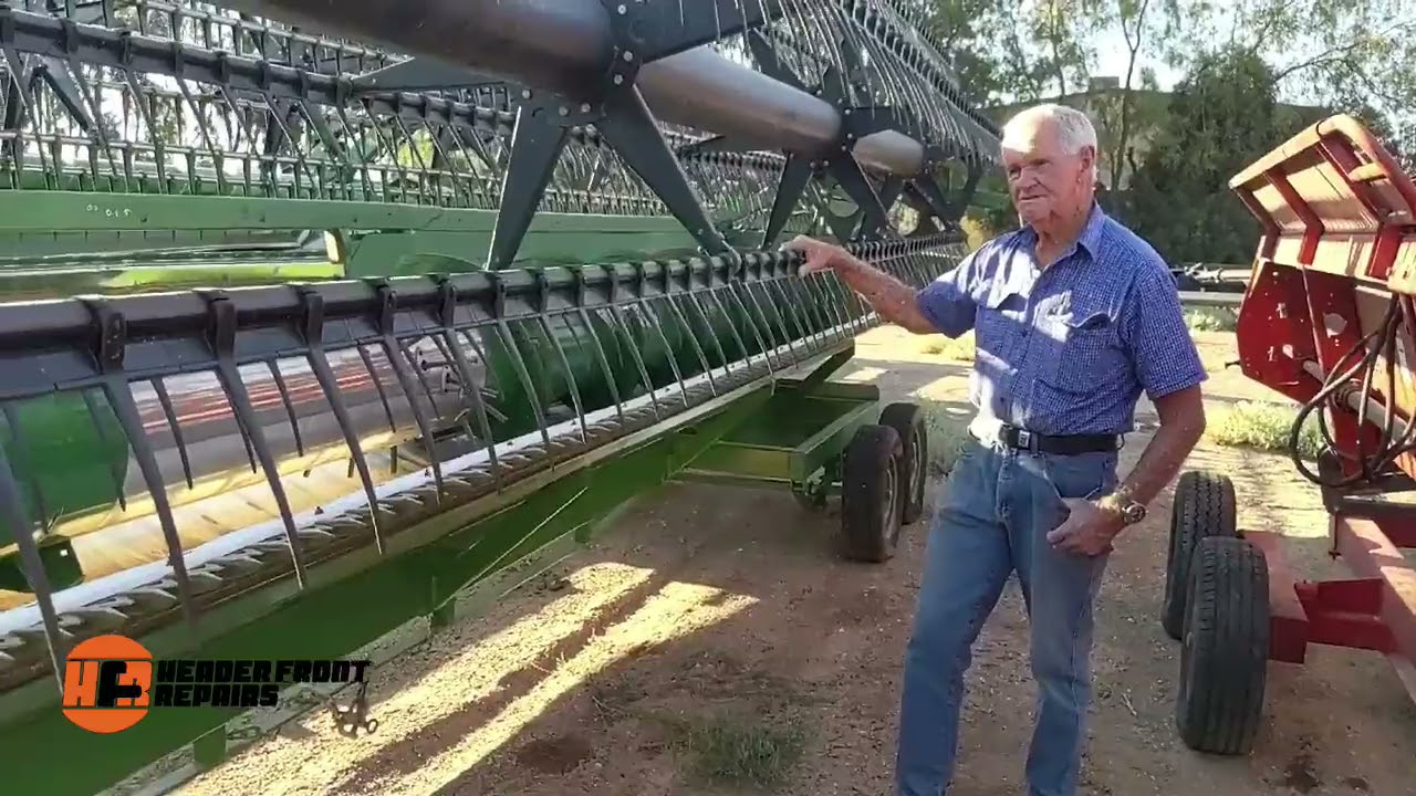John Deere 30 foot 200 Series Header Front  - Header Front Repairs