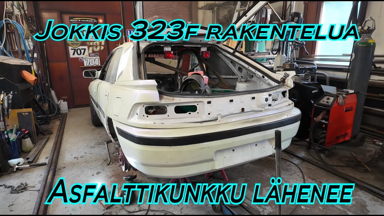 Jokkis Mazda 323f rakentelua osa 4