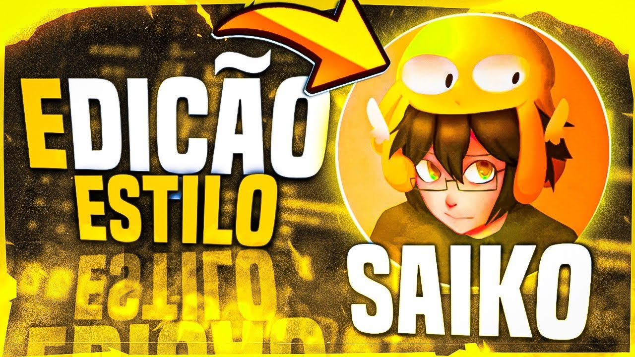 COMO FAZER A EDIÇÃO do SAIKO JOGA no Alight Motion!! - Passo a Passo |YaszrEdits