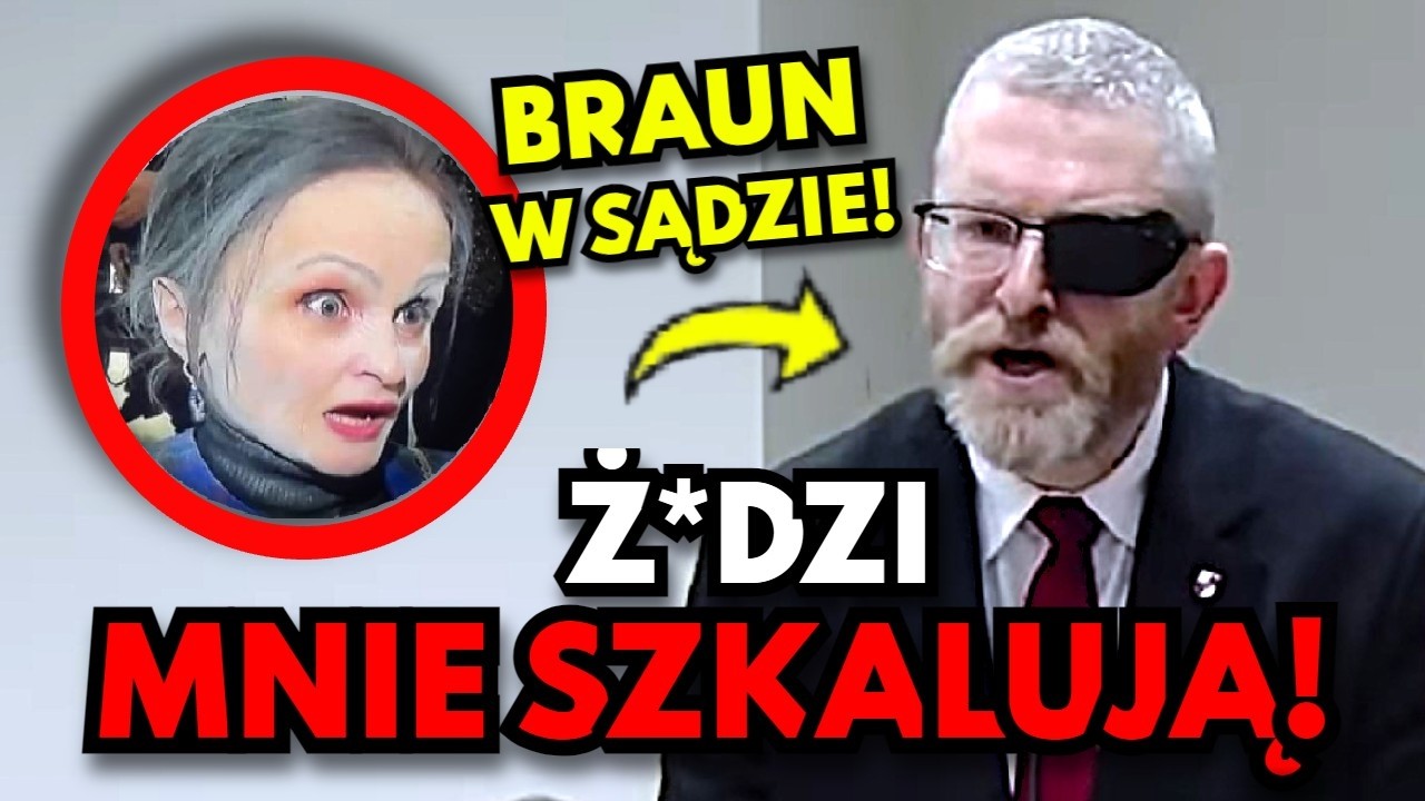 TO CO POWIEDZIAŁ BRAUN PRZED SĄDEM PRZEJDZIE DO HISTORII! SENSACYJNA OBRONA!