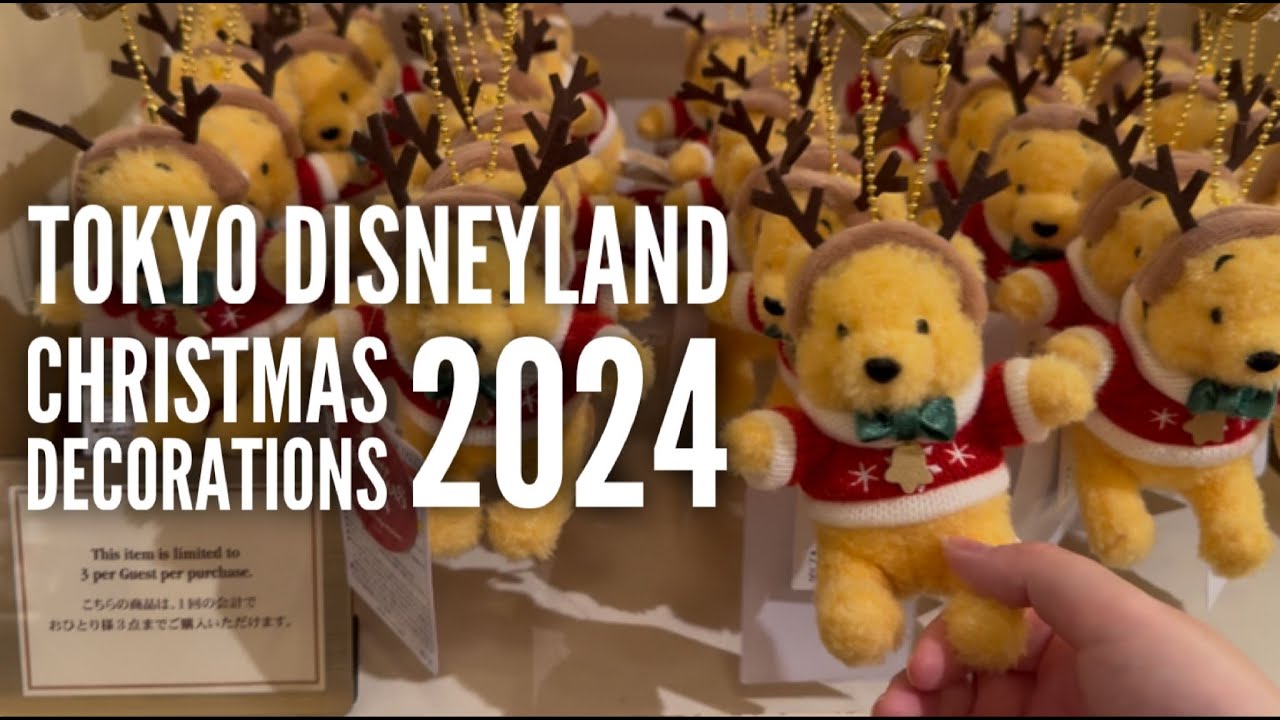 TOKYO DISNEYLAND CHRISTMAS 2024 DECORATIONS || food, souvenirs & merchandise! 日本 東京 迪士尼 ディズニ