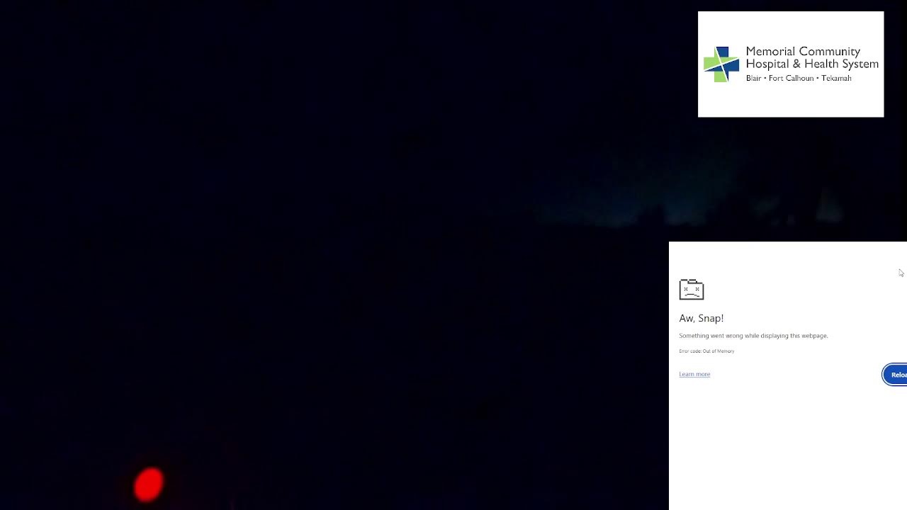 Blair Radio Weather window