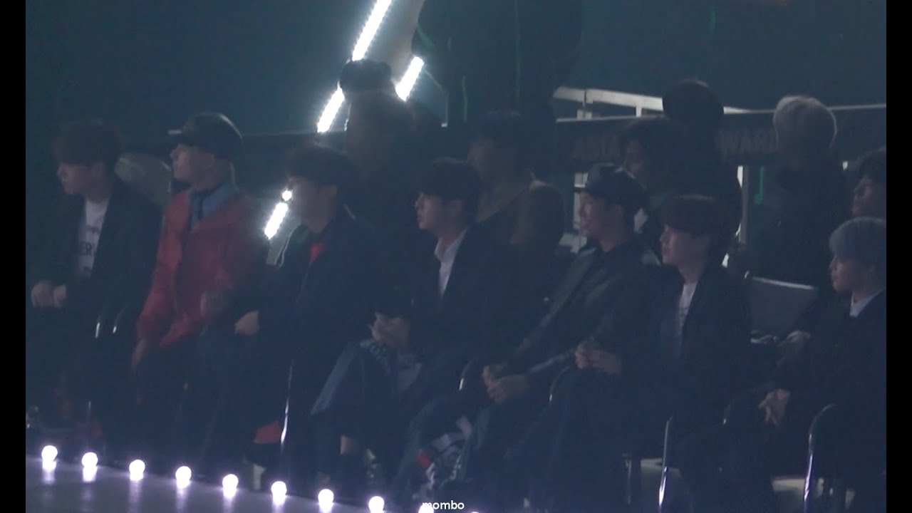 181128 AAA 아시아아티스트어워드 SE7EN 세븐 무대 방탄소년단  reaction