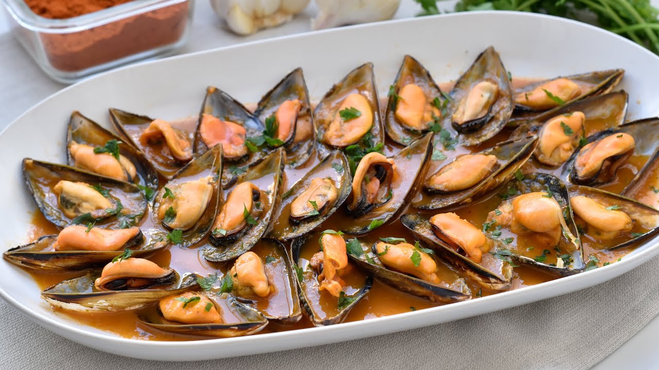 Mejillones en salsa, un entrante f&aacute;cil, rico y econ&oacute;mico
