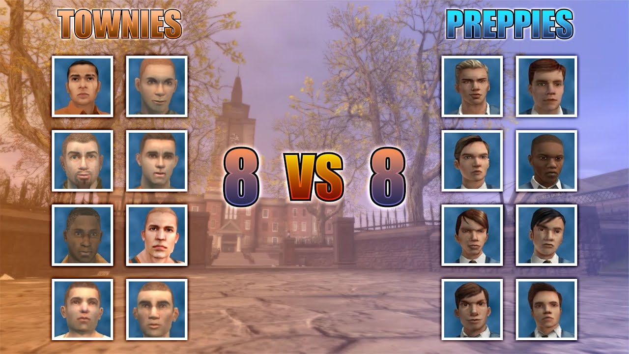 BULLY SE : Townies vs Preppies (Derby Mayhem) Full HD