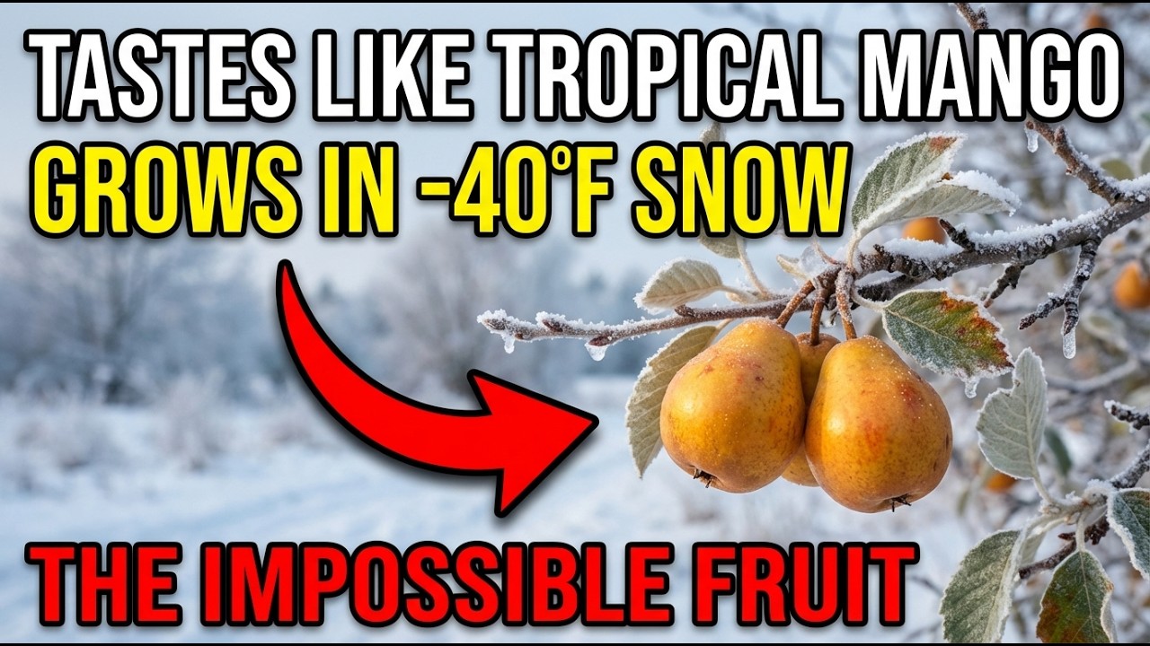 Tastes Like Tropical Mango With Almond, Grows In -40°F: The Fruit That Shouldn't Exist
