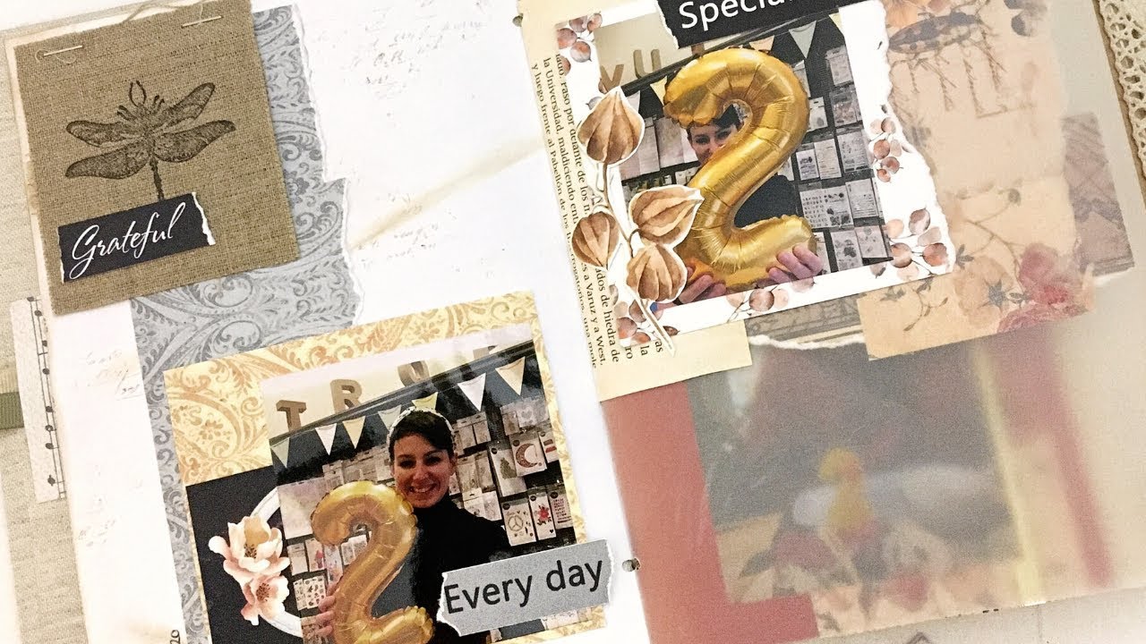 Decorando mi Junk Journal
