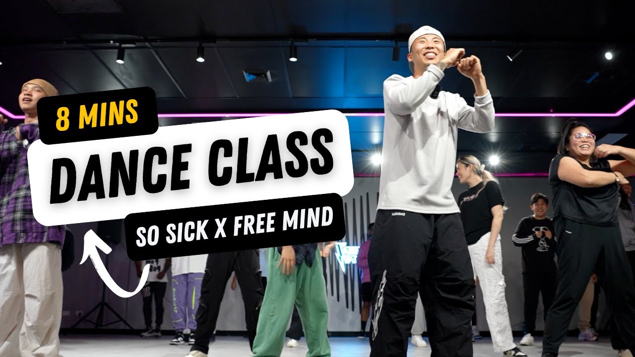 Легкий танцевальный класс для начинающих под музыку So Sick X Free Mind от Neyo и Tems от Siangyoo