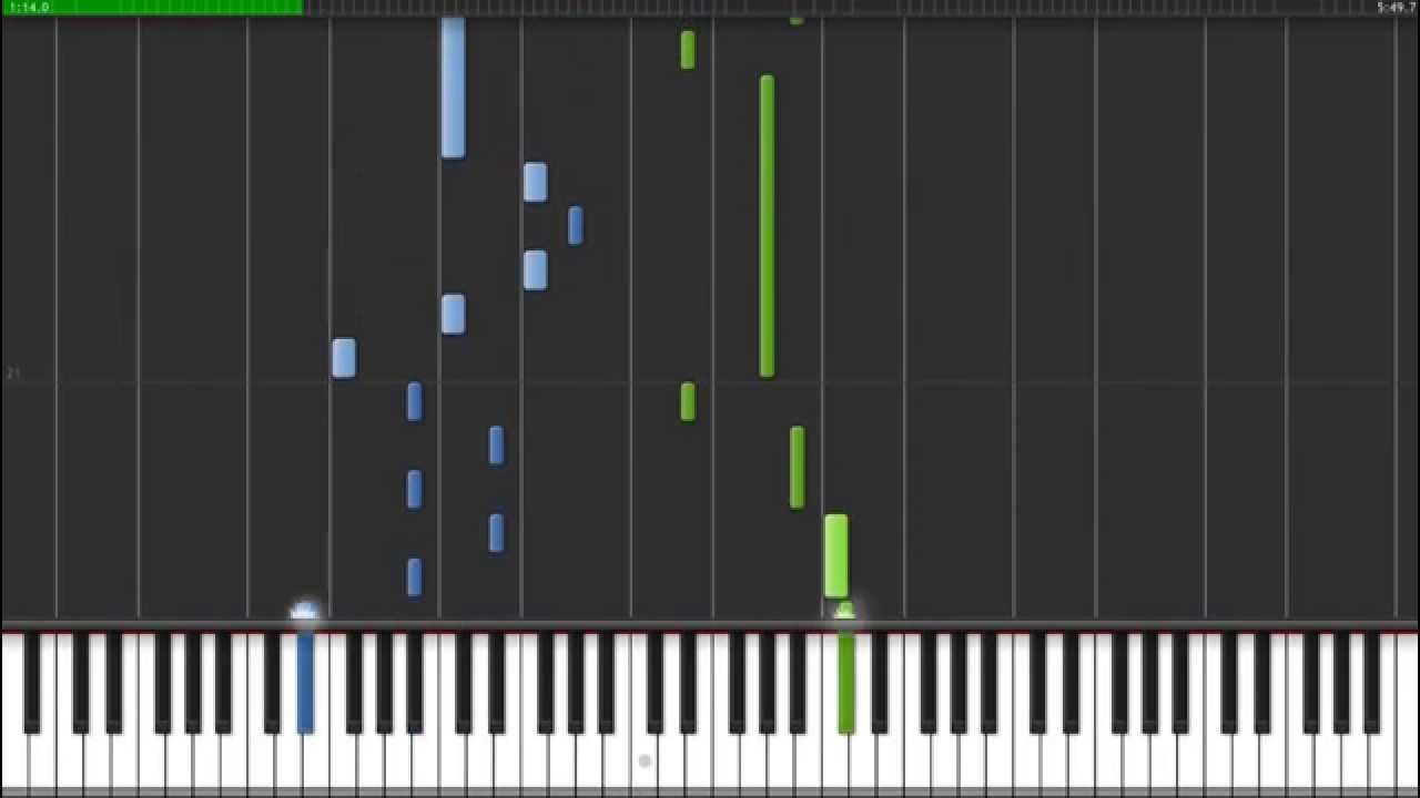 How to play Nuvole Bianche by Ludovico Einaudi on piano