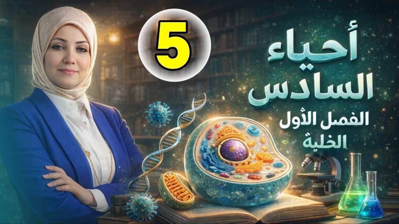 احياء السادس العلمي/ الفصل الاول الخلية الحسيمات الحالة/ محاضرة5