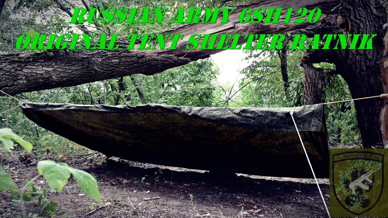 Modern orosz Felszerel&eacute;sek: S&aacute;torlap!/Postabont&aacute;s/ Russian Army 6Ш120 Original Tent Shelter Ratnik