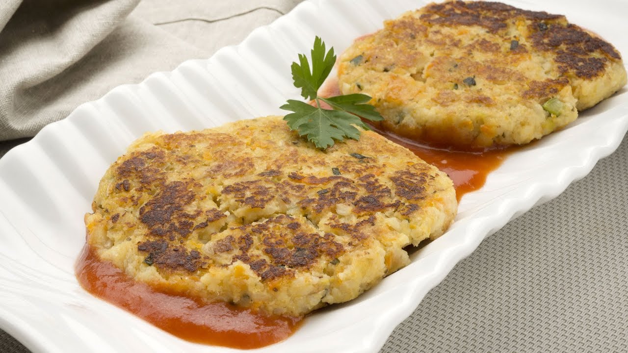 Receta de Hamburguesas de verduras con salsa de tomate de Karlos Arguiñano - Programa completo