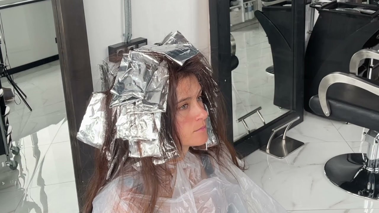 ОКРАШИВАНИЕ ВОЛОС / ОМБРЕ И СЕДИНА