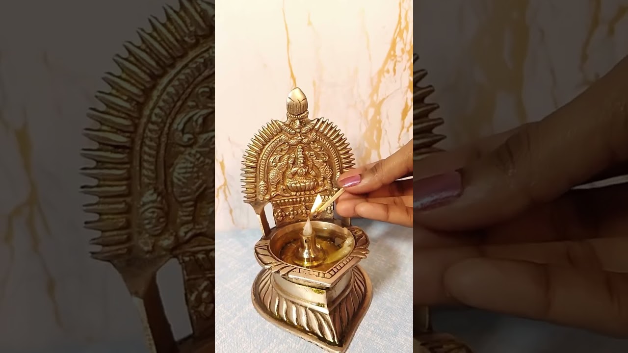 Round Thiri Holder #reels #poojasarathiindia #deepam