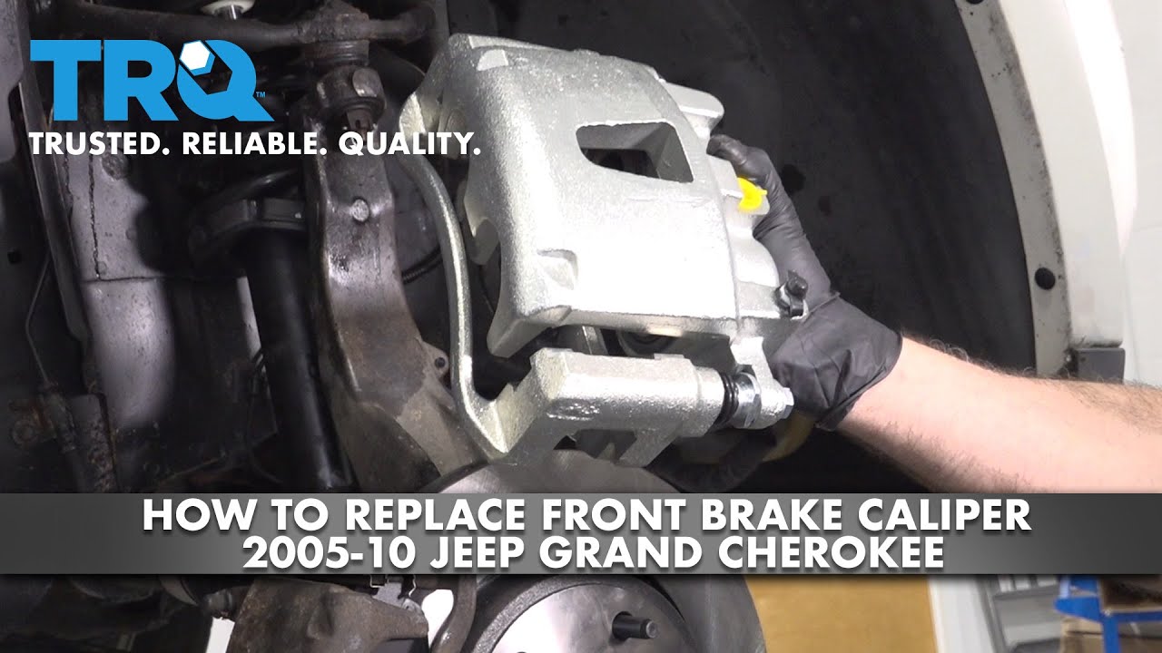 How to Replace Front Brake Caliper 2005-2010 Jeep Grand Cherokee