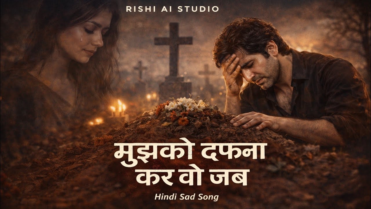 Mujhko Dafna Kar Wo Jab | Rishi Ai Studio | Hindi Old Bewafa Sad Song | Heartbreak Songs 2026