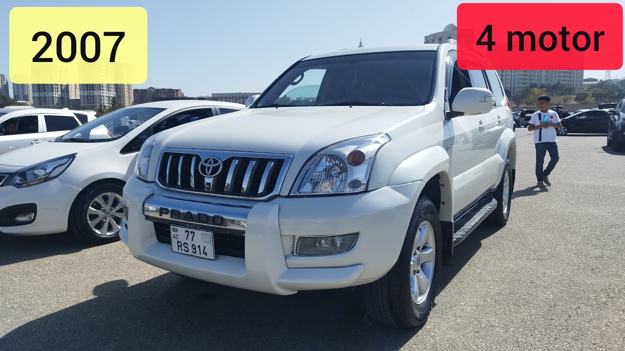 2007 Toyota Prado 4 Motor / SATILIR