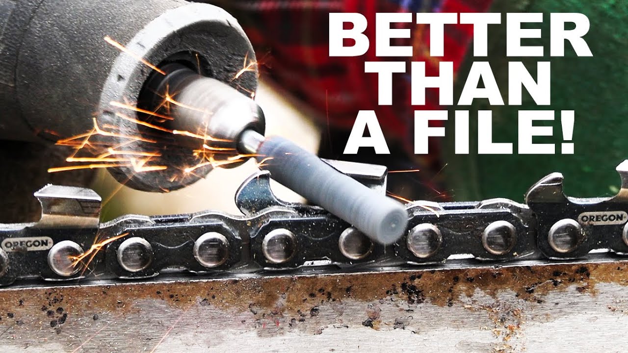 Is hand filing a chain saw the best? Maybe... MAYBE NOT!