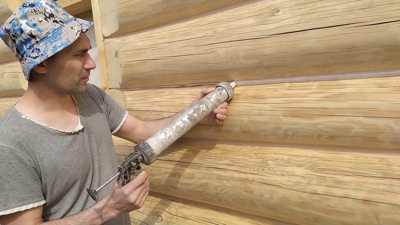 ТЕПЛЫЙ ШОВ. Самым дешевым герметиком VGT!!!