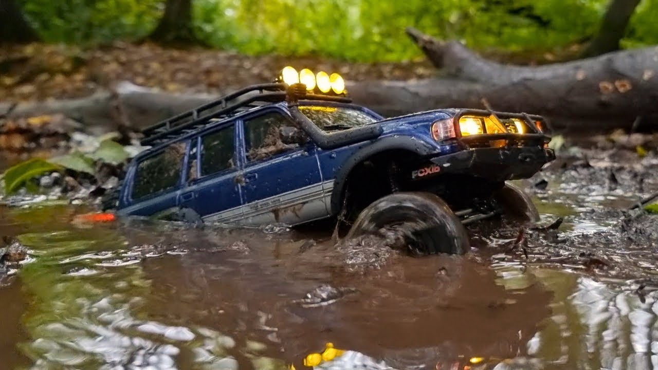 FMS FCX18 Toyota LC80 Mud & Trail Run Off Road - 1/18 Scale RC Crawler