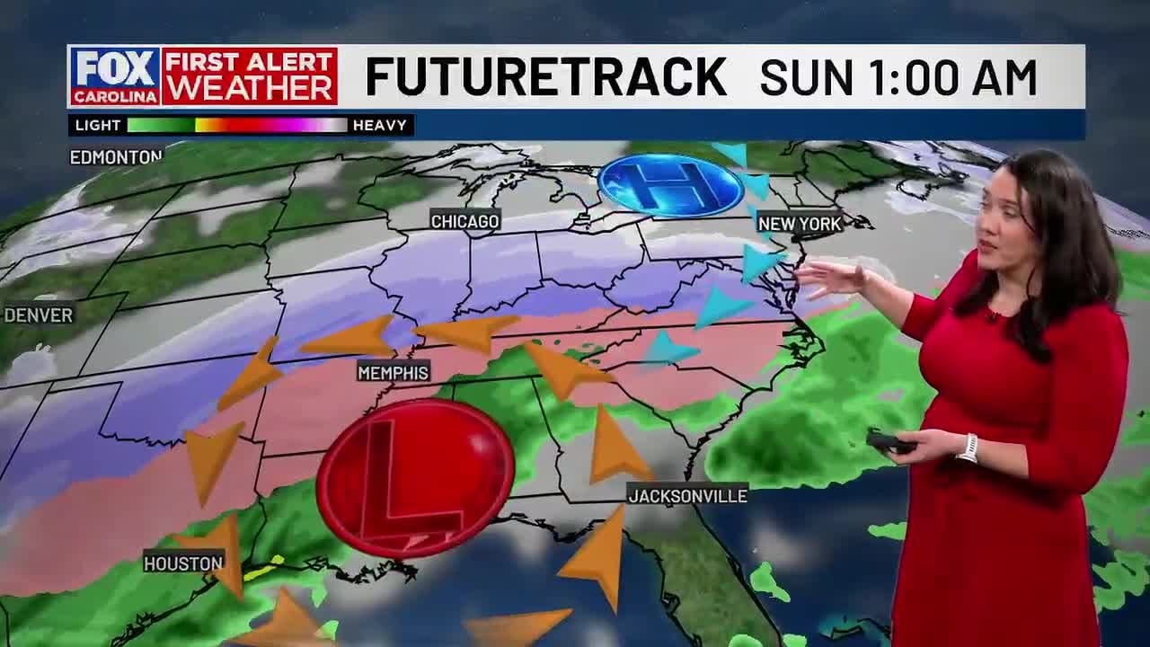Sleet expected to hit the Upstate tonight