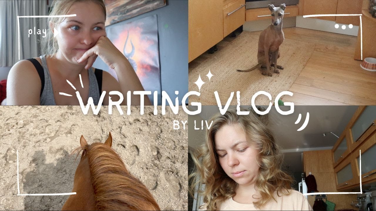 scena której nie chce pisać, walka z systemem, pieseczek ofc! ~ writing vlog