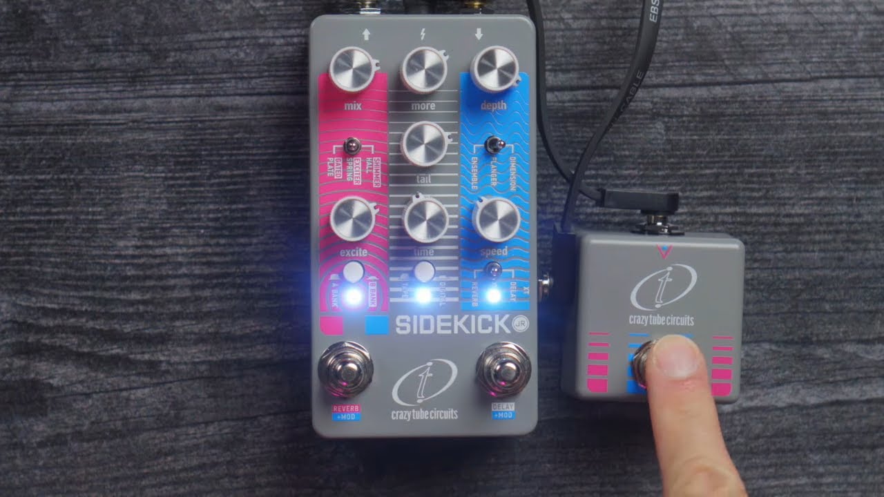 Crazy Tube Circuits Sidekick Jr. | Mod-Delay-Reverb