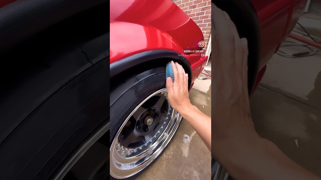 🔥Best tire shine 🤨 