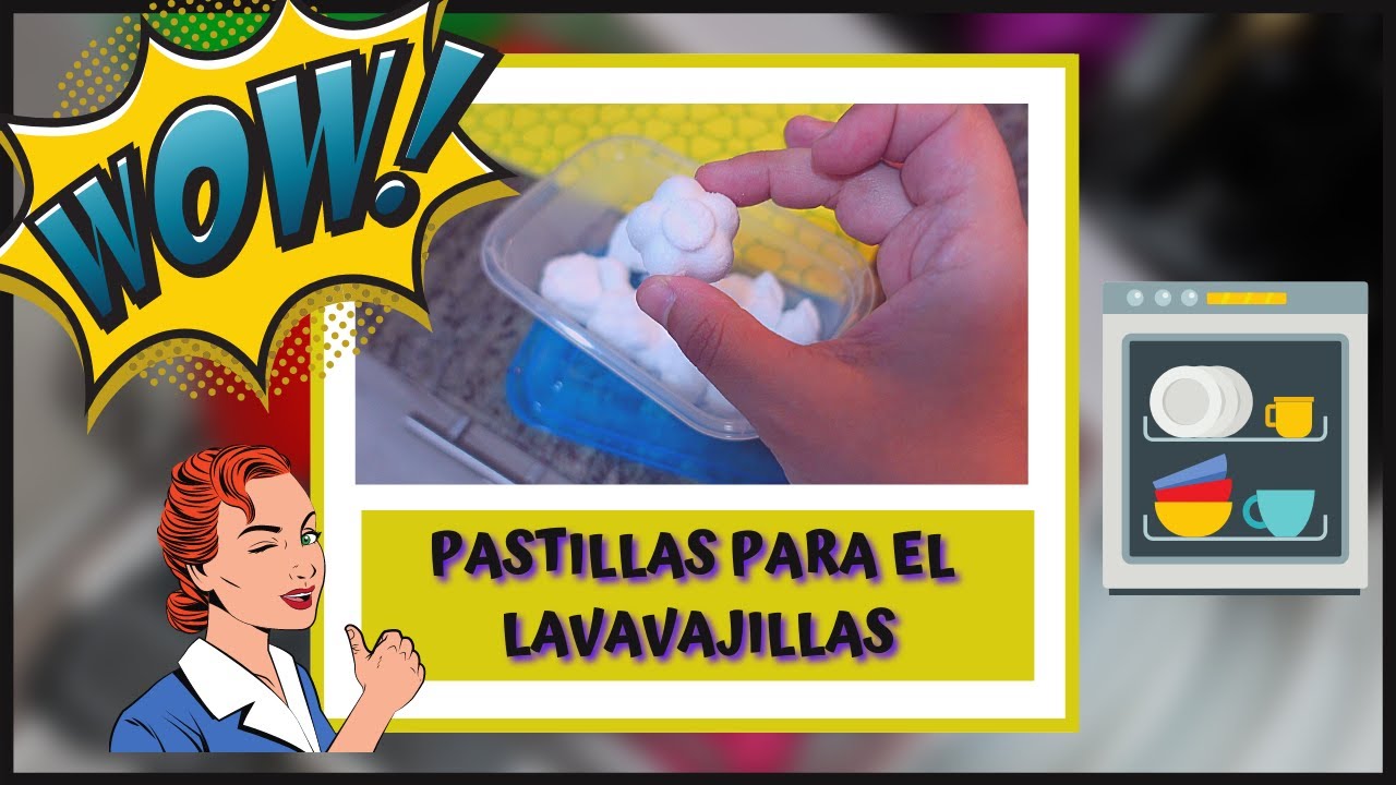 ✨PASTILLAS CASERAS PARA LAVAVAJILLAS//INCREÍBLES