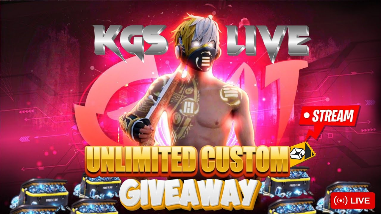FREE FIRE LIVE REEDEM CODE GIVEAWAY 🔴 LIVE FF CUSTOM ROOM AND GUILD TEST || GARENA FREE FIRE