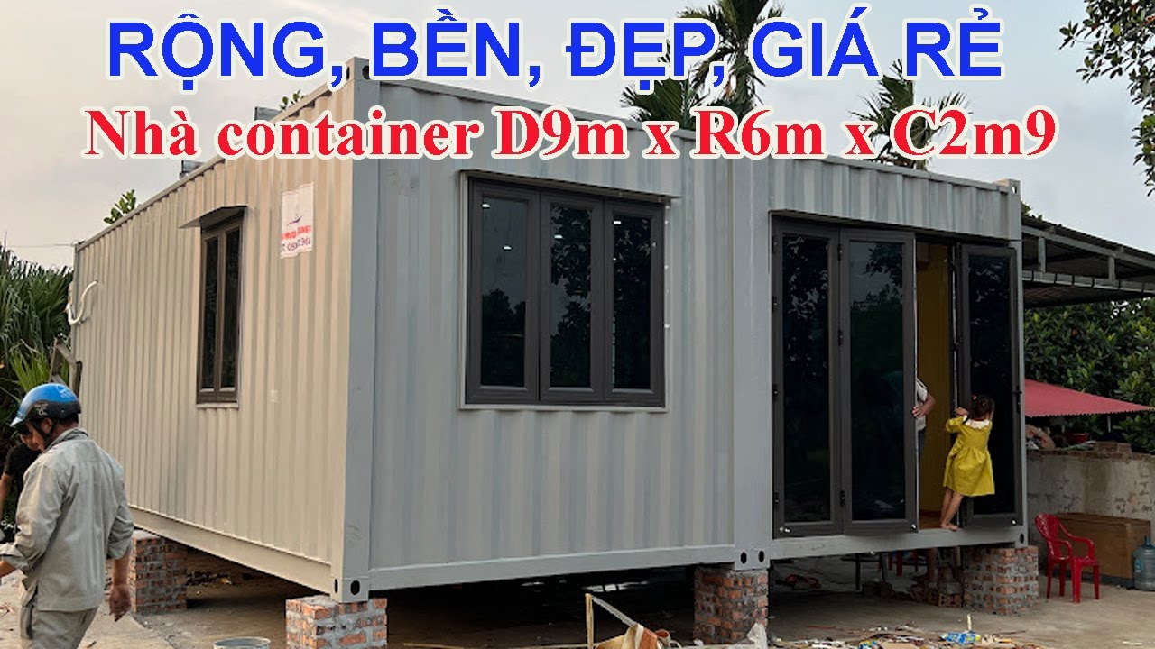 Nhà ghép container, giải pháp tốt nhất giúp tăng diện tích sử dụng!