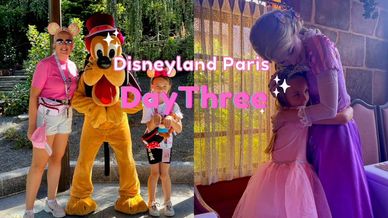 Disneyland Paris Day 3 | Princess Dining - Auberge de Cendrillon | Avengers Campus