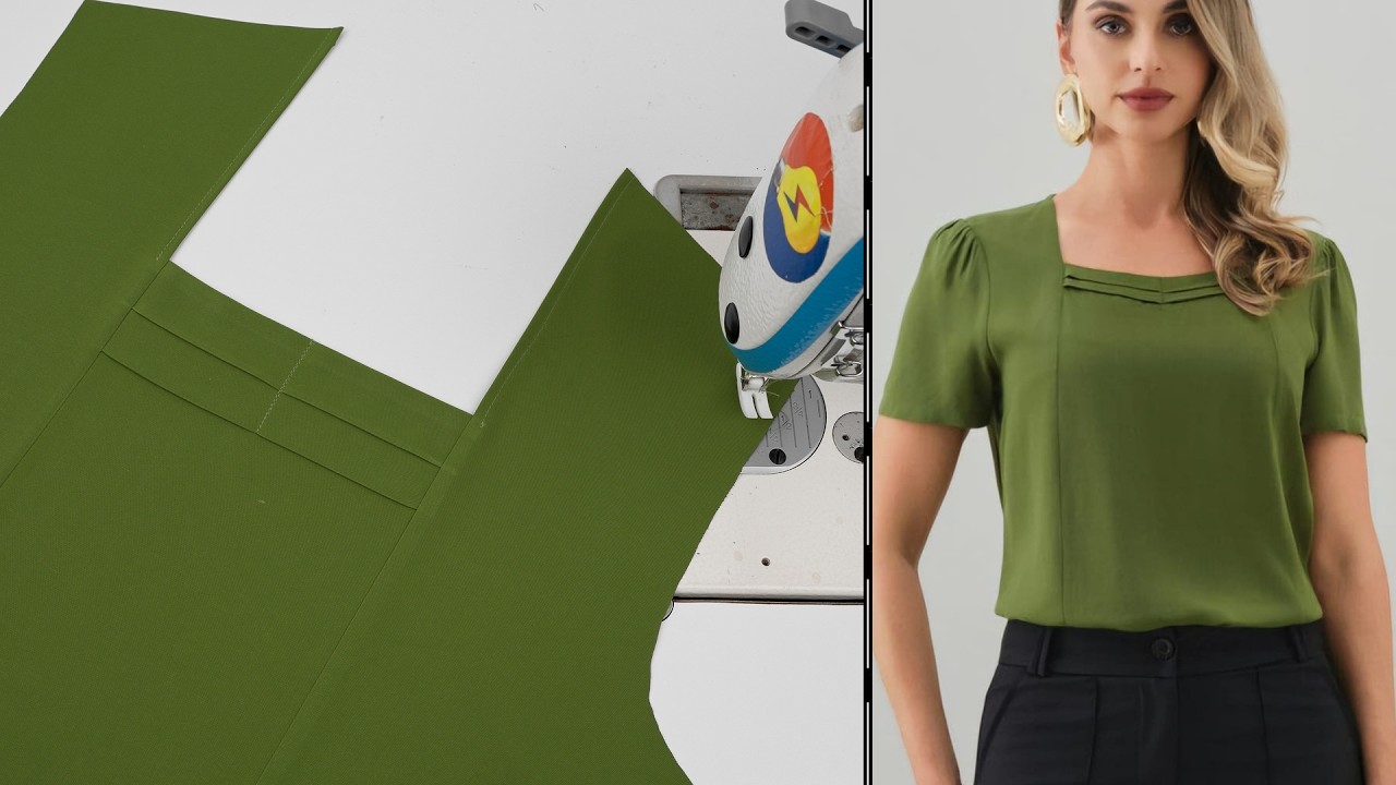 Super Easy Neck Design Cutting & Stitching | Complete Guide for Beginners