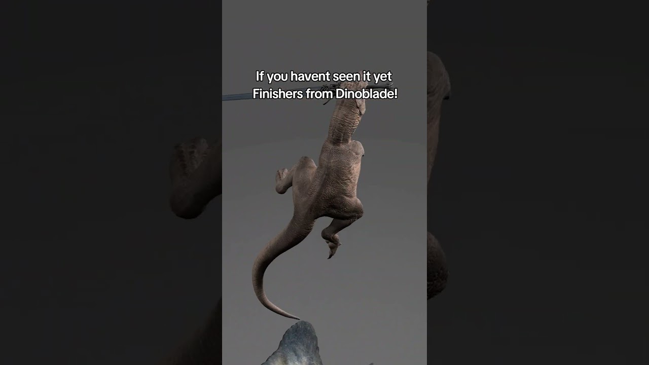 Dinoblade recap on game history from Animation concepts to Game #dinosaur #game #animation