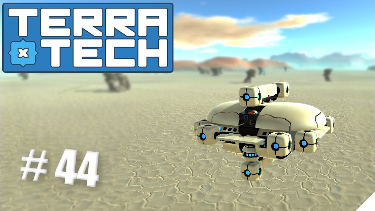 TerraTech прохождение серия-44 |  Неуправляемая антигравитационная гонка