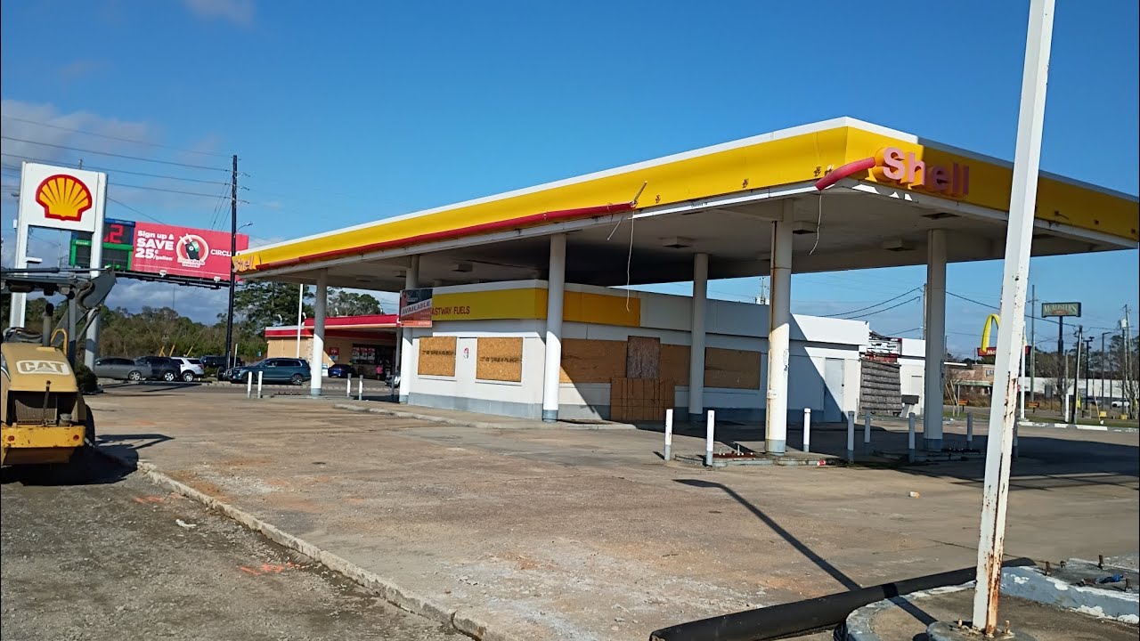 DEPLORABLE ABANDONED SHELL GAS STATION! Plus a bonus abandoned Subway