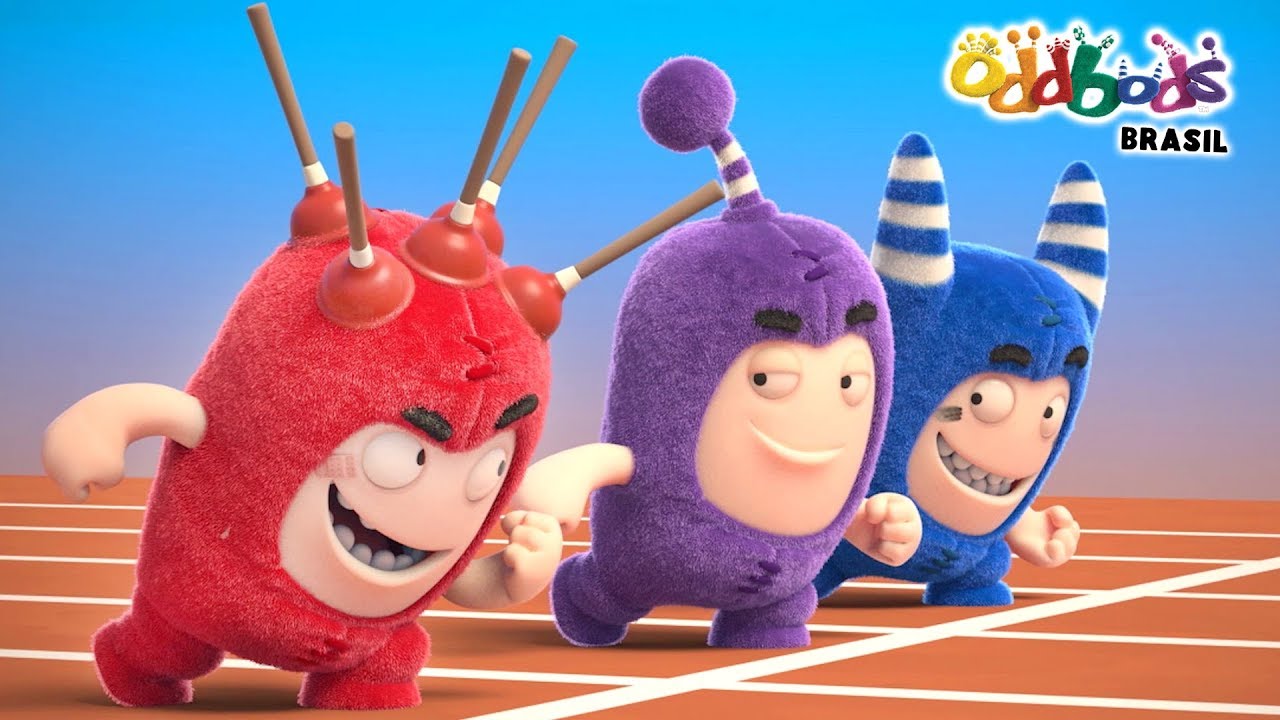 Oddbods | Largando Na Frente | Desenho Infantil | Oddbods Brasil