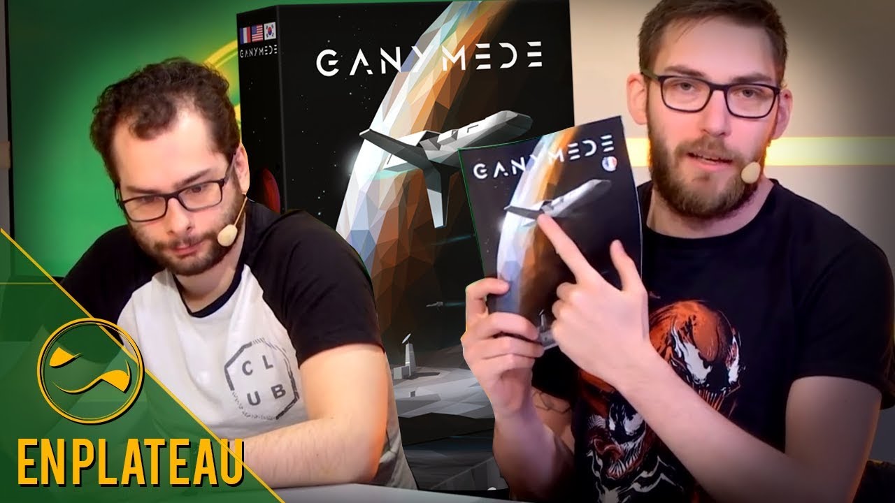 Découverte du jeu de société Ganymede - En Plateau