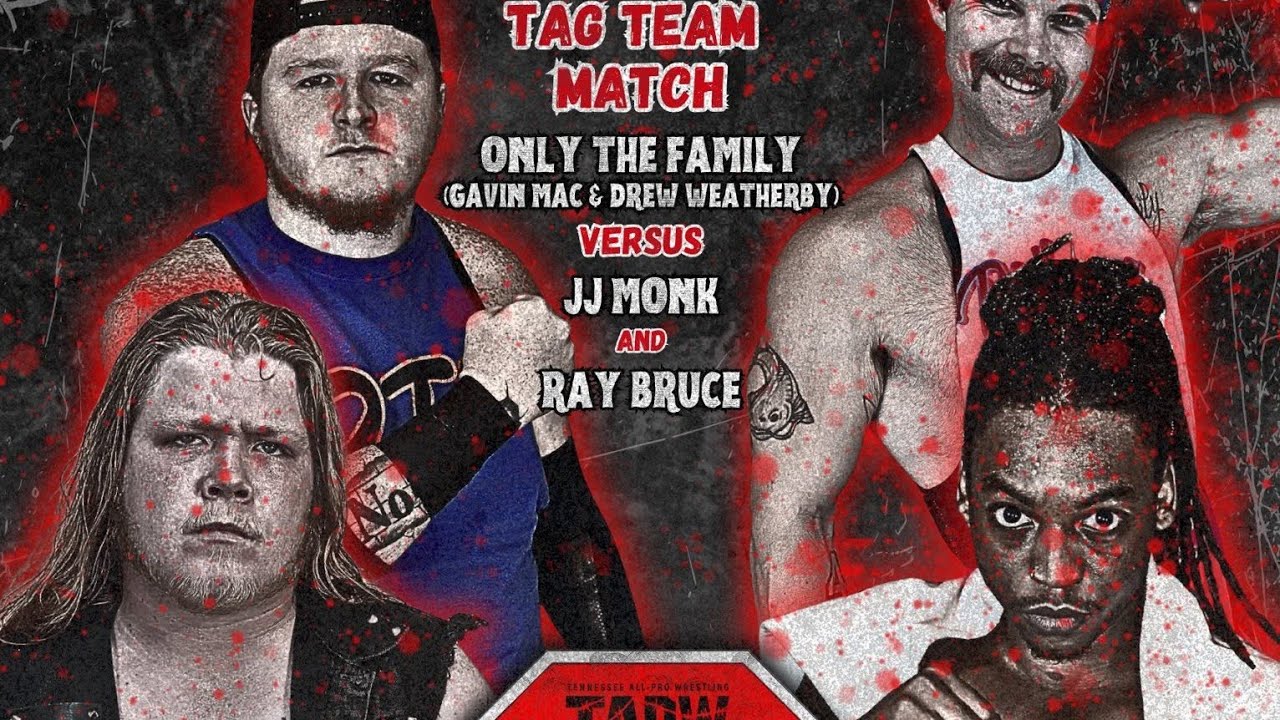 LBK/Ray Bruce/JJ Monk vs Only The Family #TAPWrestling Morrison Mayhem 25 #wrestletopiatv 