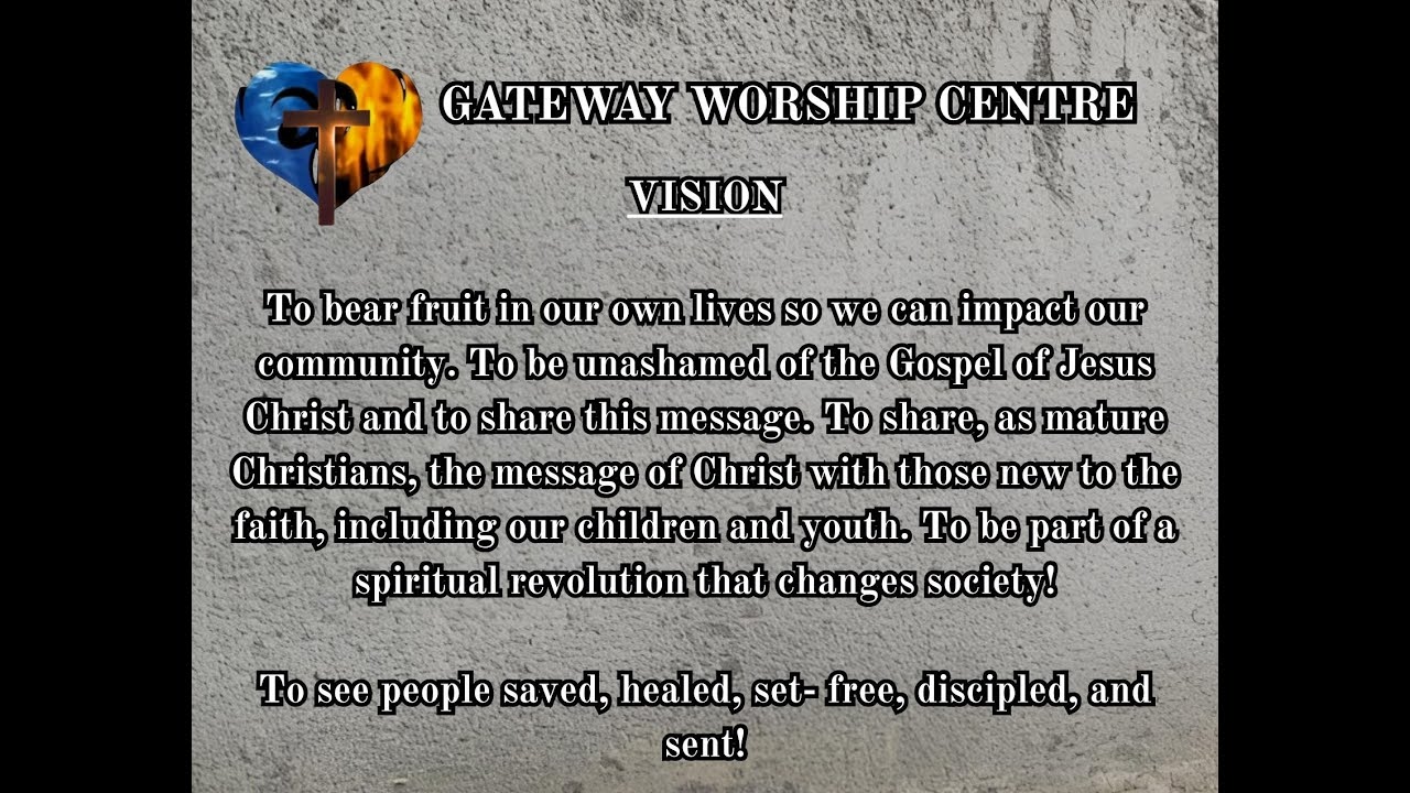 Gateway Worship Centre Gravenhurst - December 28, 2025 Sermon Message