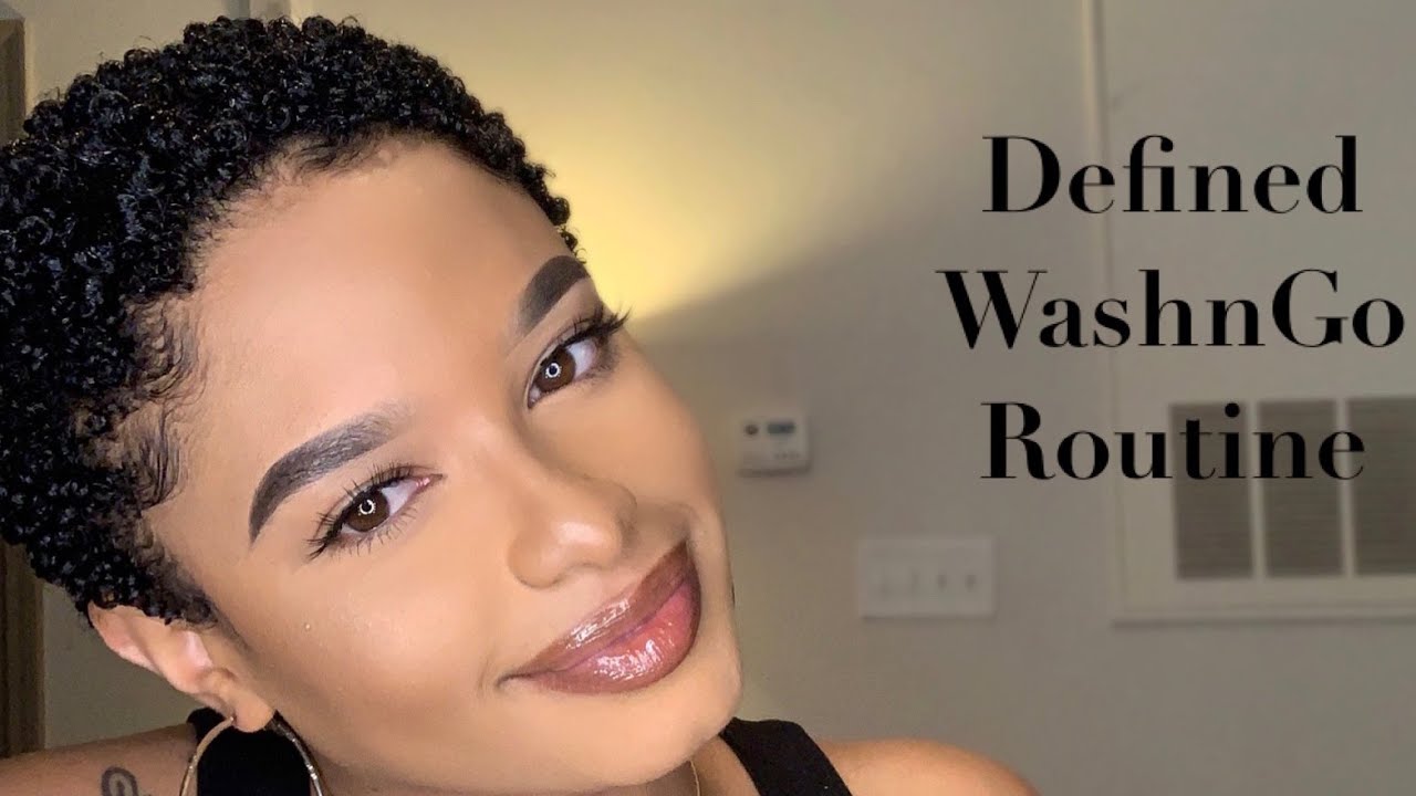 HOW I DEFINE MY WASH N GO USING TWO PRODUCTS | TWA